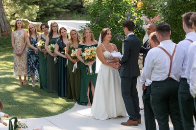 High Sierra Iris & Wedding Gardens Ceremony Photo