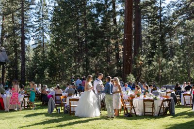 Valhalla Tahoe Wedding Dinner Reception