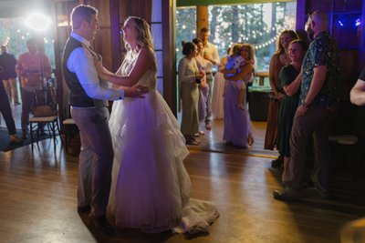 Valhalla Tahoe Wedding Dancing Photo