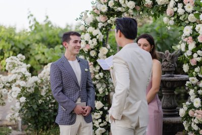 Scribner Bend Wedding Ceremony Photo 