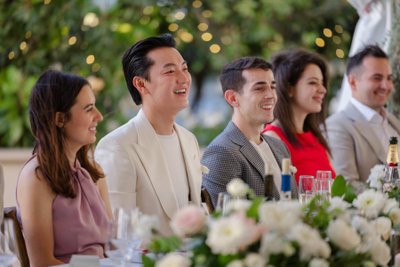 Scribner Bend Vineyards Wedding Toast Photo