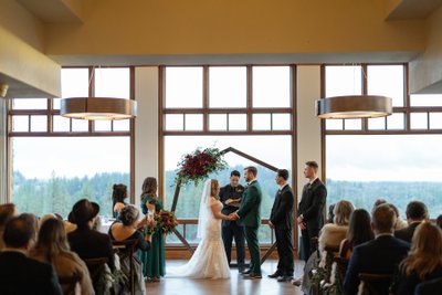 Winchester Estate Indoor Wedding Ceremony