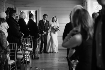 Sequoia Mansion Indoor Ceremony Processional 