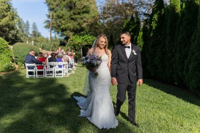 Sequoia Mansion Outdoor Wedding Ceremony Photo