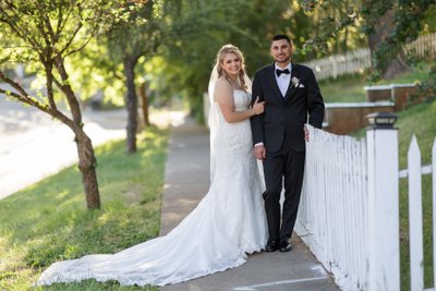 Sequoia Mansion Wedding Portrait 