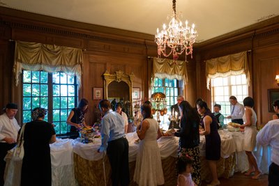 Grand Island Mansion Wedding Reception Photos