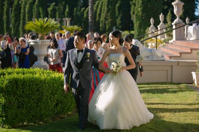 Formal Wedding Photos at Grand Island Mansion