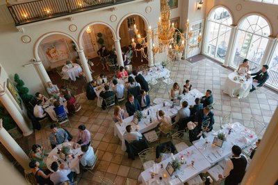 Grand Island Mansion Wedding Reception