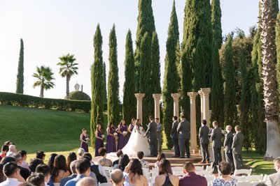 Ceremony Photos at Grand Island Mansion