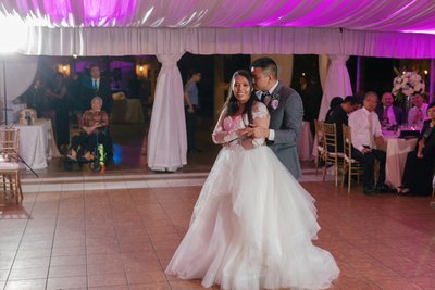 Grand Island Mansion Marquee Reception Photos