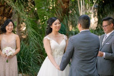 Grand Island Mansion Gazebo Ceremony Bride