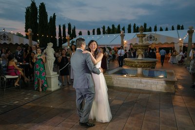 Grand Island Mansion Marquee Wedding Photography