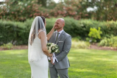 The Maples First Look Photo