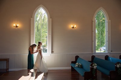 Old St. Mary’s Chapel Getting Ready Photo