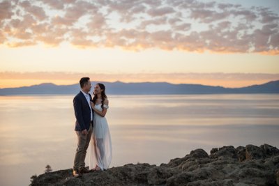 Lake Tahoe Engagement Photos