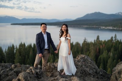 Lake Tahoe Engagement Photographers