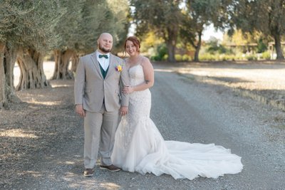 Hidden Grove Wedding Portrait
