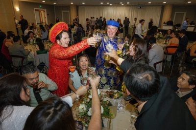 Tsakopoulos Library Galleria Reception Picture