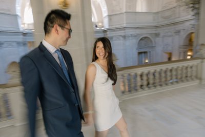 San Francisco City Hall Engagement Photos