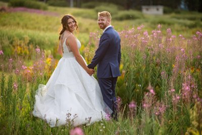 Sugar Bowl Resort Wedding Sunset Photos 