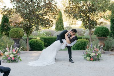 Park Winters Ceremony First Kiss
