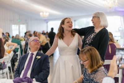 Haggin Oaks Candid Reception Photo