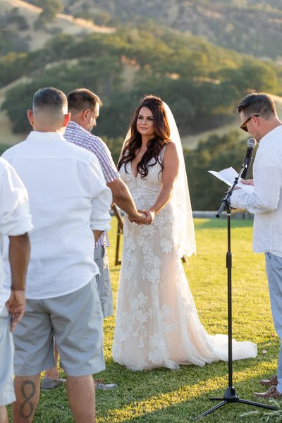 Taber Ranch Wedding Ceremony Photograph