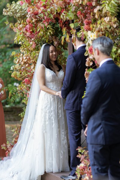 Villa Chanticleer Wedding Ceremony Photographer