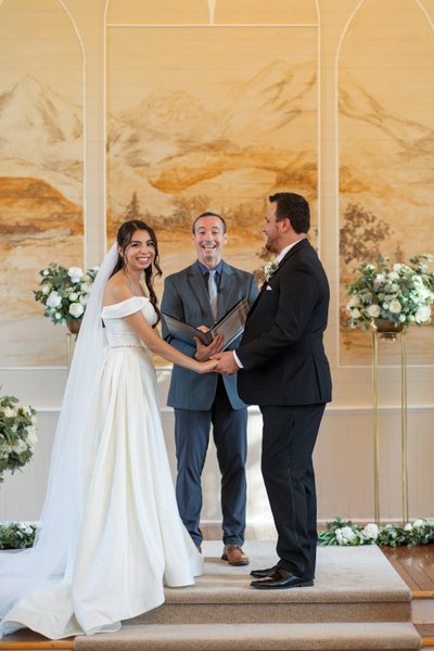 Old St. Mary’s Chapel Wedding Ceremony Photo