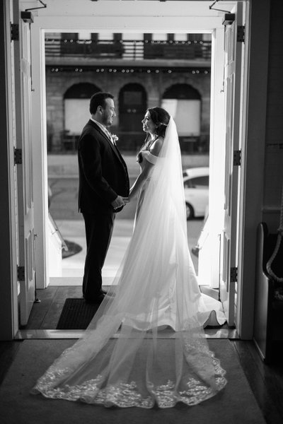 Old St. Mary’s Chapel Wedding Portraits