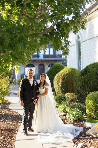 Old St. Mary’s Chapel Wedding Park Photo