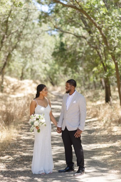 Sacramento County Clerk Wedding Portrait