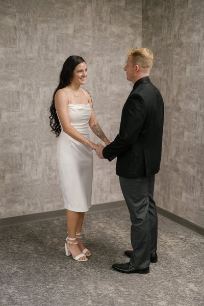 Sacramento County Clerk Office Wedding Ceremony Photo