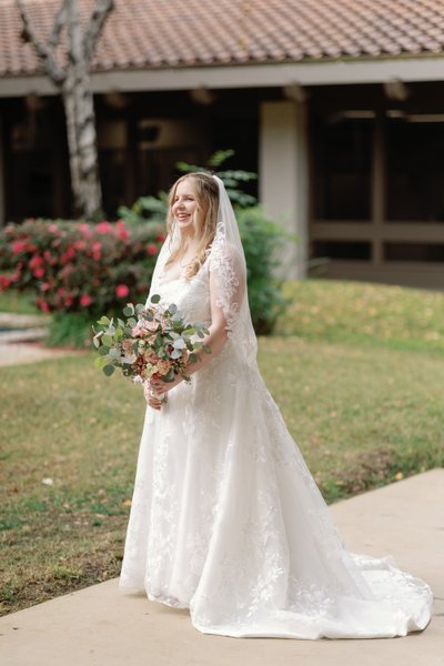 Sacramento County Clerk Wedding Bridal Portrait