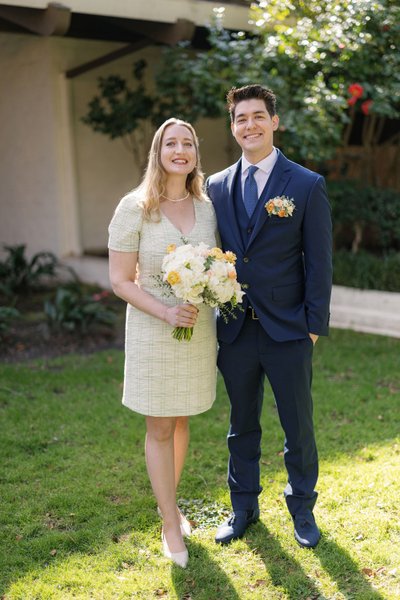 Sacramento County Clerk Office Wedding Photo 