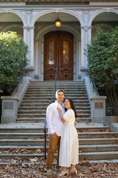 Crocker Art Museum Engagement Photos