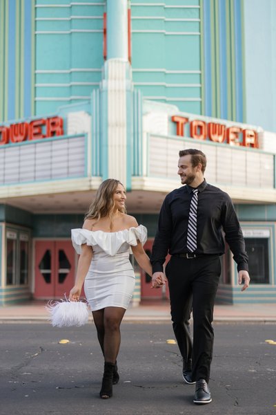 Old Town Roseville Engagement Session