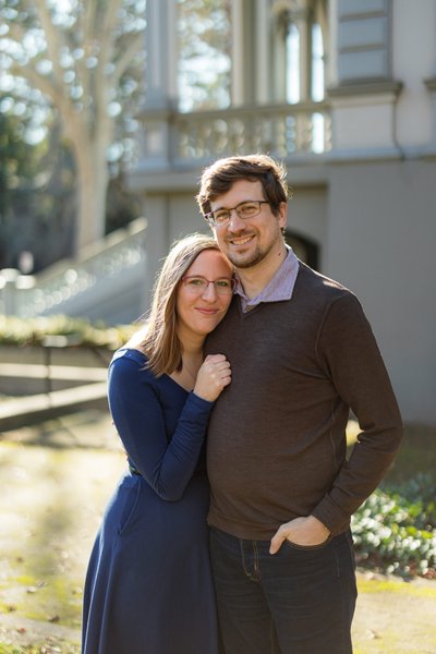 Crocker Art Museum Engagement Photography 