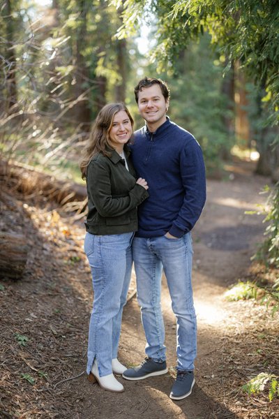UC Davis Arboretum Engagement Photographer