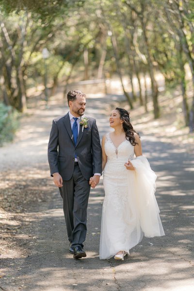 Villa Chanticleer Summer Wedding Portrait 