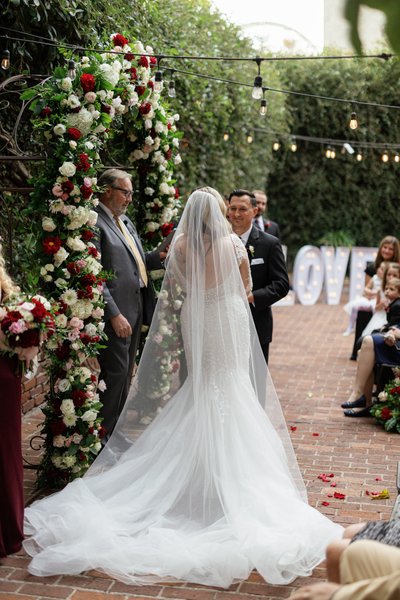 Firehouse Wedding Ceremony Pic