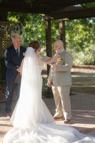 Hidden Grove Wedding Ceremony Photo