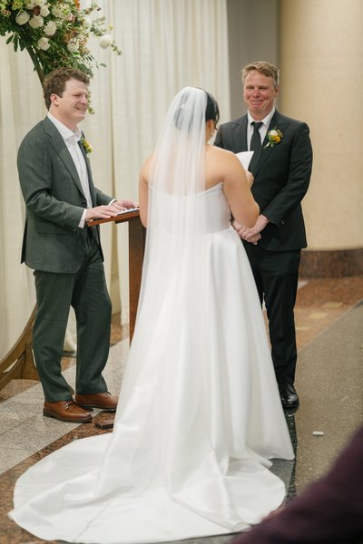 Tsakopoulos Library Galleria Ceremony Picture