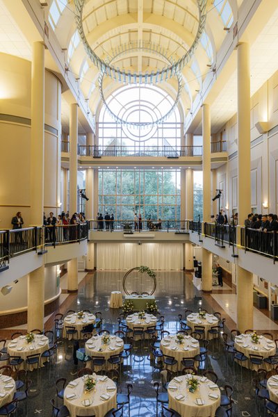 Tsakopoulos Library Galleria Reception Photos