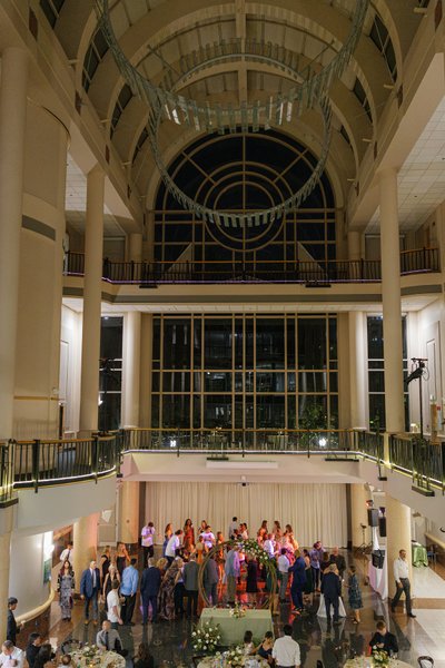 Tsakopoulos Library Galleria Dancing Reception