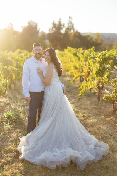 Cline Family Cellars Vineyard Wedding Photo