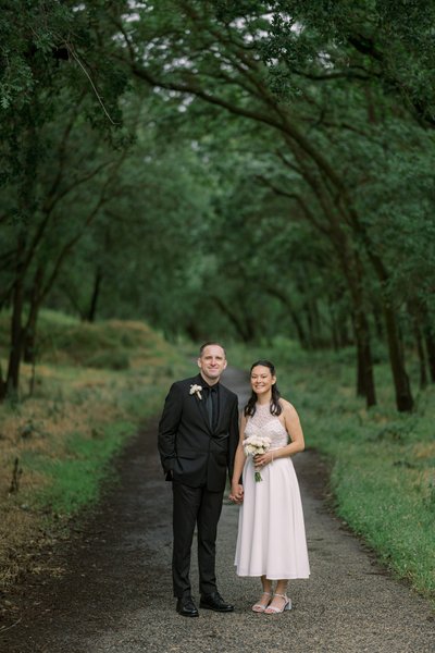 Sacramento County Clerk's Office Wedding Portrait