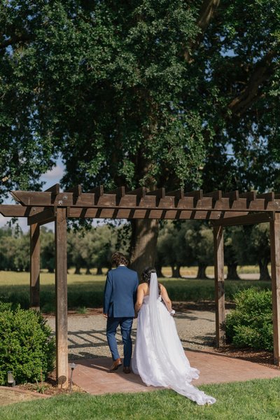 Hidden Grove Wedding Ceremony Recessional 