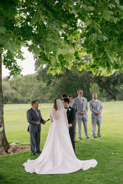 Haggin Oaks Wedding Ceremony Photos