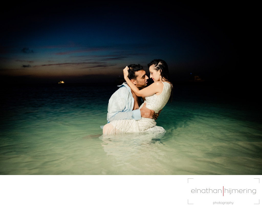 sexy beach wedding